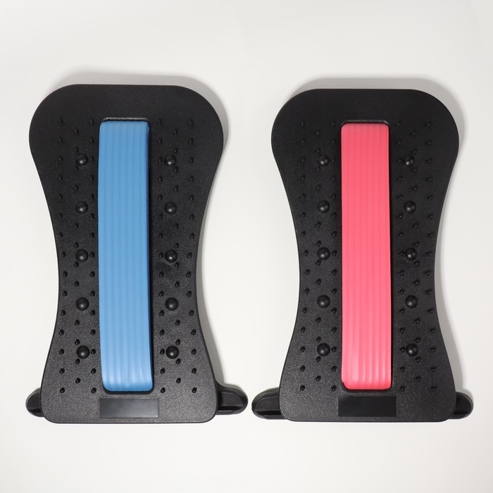 Массажёр для спины, трёхуровневый, 38 × 24,5 см, цвет МИКС Массажёр для спины, трёхуровневый, 38 × 24,5 см, цвет МИКС