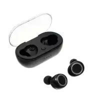 Наушники беспроводные Luazon VBT 1.20, вакуумные, Bluetooth 5.0, 40/300 мАч, чёрные