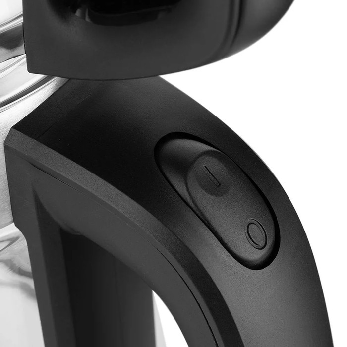 Чайный набор Kitfort КТ-6639, стекло, 1.8/1.2 л, 1500 Вт, чёрно-серебристый Чайный набор Kitfort КТ-6639, стекло, 1.8/1.2 л, 1500 Вт, чёрно-серебристый