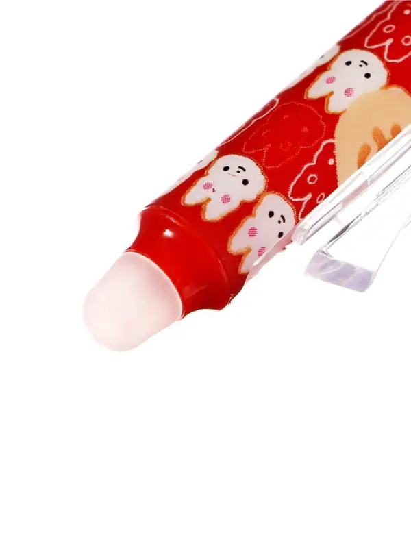 Стираемая ручка &laquo;Мишка&raquo;, гелевая, автоматическая, синий стержень, узел 0.5 мм, МИКС