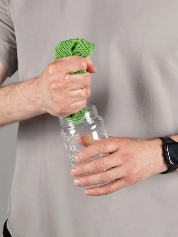 Охлаждающее полотенце Weddell, зеленое Охлаждающее полотенце Weddell, зеленое