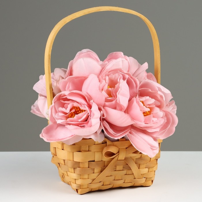 Корзина плетеная,18 x 12,5 x H9,5 x B12 x 8/25 см, секвойя Корзина плетеная,18 x 12,5 x H9,5 x B12 x 8/25 см, секвойя