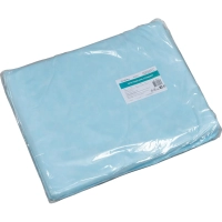 Простыня 100x80, смс, голубой, Стандарт, 50шт/уп, 00-975