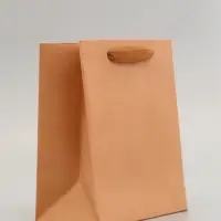 Пакет подарочный, с окном, 20&times;15&times;10 см, крафт