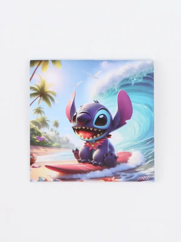 Блокнот 10х10см, 16 л МИКС "Стич"