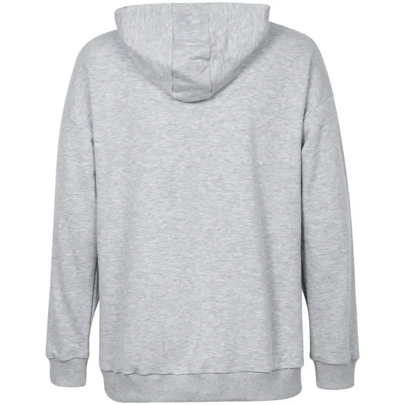 Худи оверсайз «Чистая соль», серый меланж, размер XS/S (44-46)