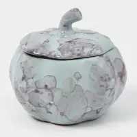 Горшок для запекания Борисовская керамика «Тыква», 600 мл, серый Горшок для запекания Борисовская керамика «Тыква», 600 мл, серый