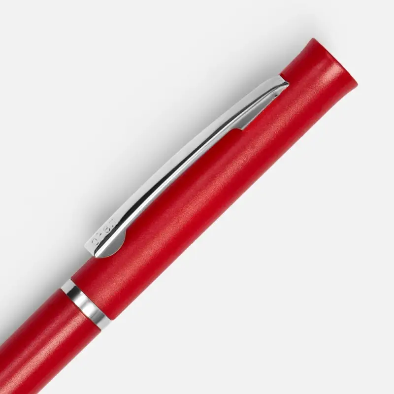 Ручка шариковая Euro Chrome, красная Ручка шариковая Euro Chrome, красная