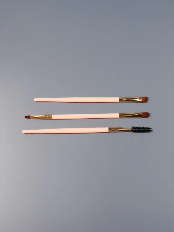 Набор кистей для макияжа PASTEL BLUSH, 3 шт., розовый