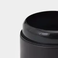 Банки для сыпучих Prime, 90 мл, 9&times;15.5 см, 3 шт., жесть, чёрные