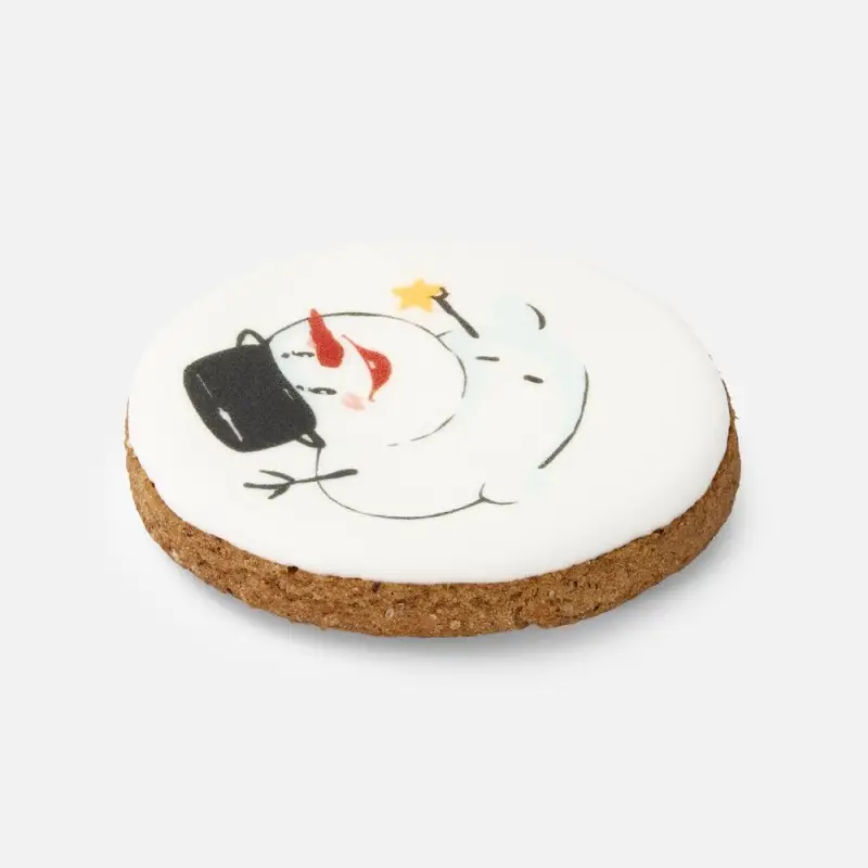 Печенье имбирное «Снеговик»