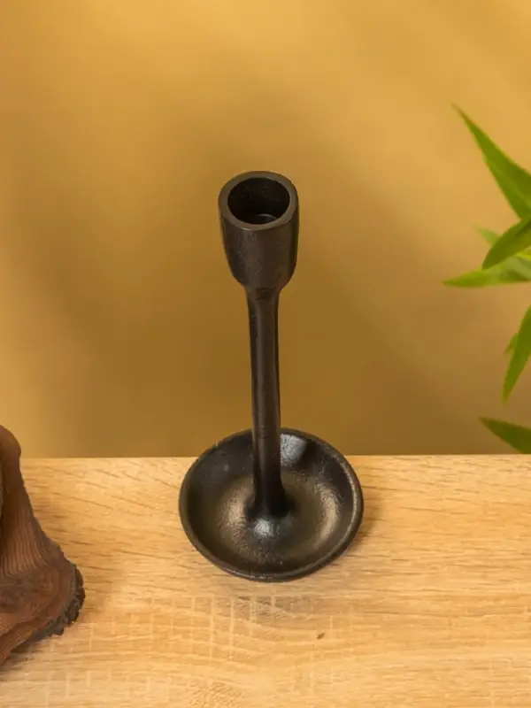 Подсвечник «Полночь», 8×8×20 см, алюминий Подсвечник «Полночь», 8×8×20 см, алюминий