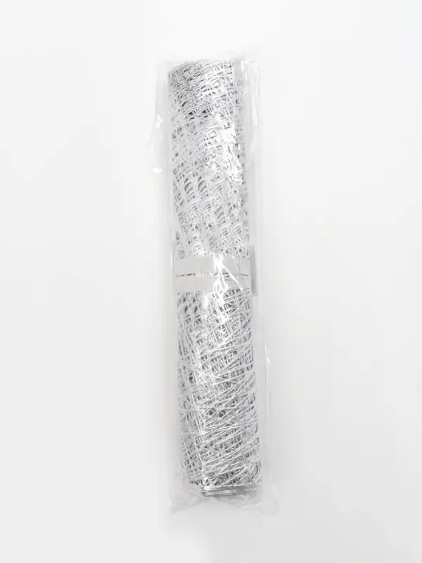 Дорожка на стол Доляна &laquo;Паутинка&raquo;, 30&times;150 см, серебряная