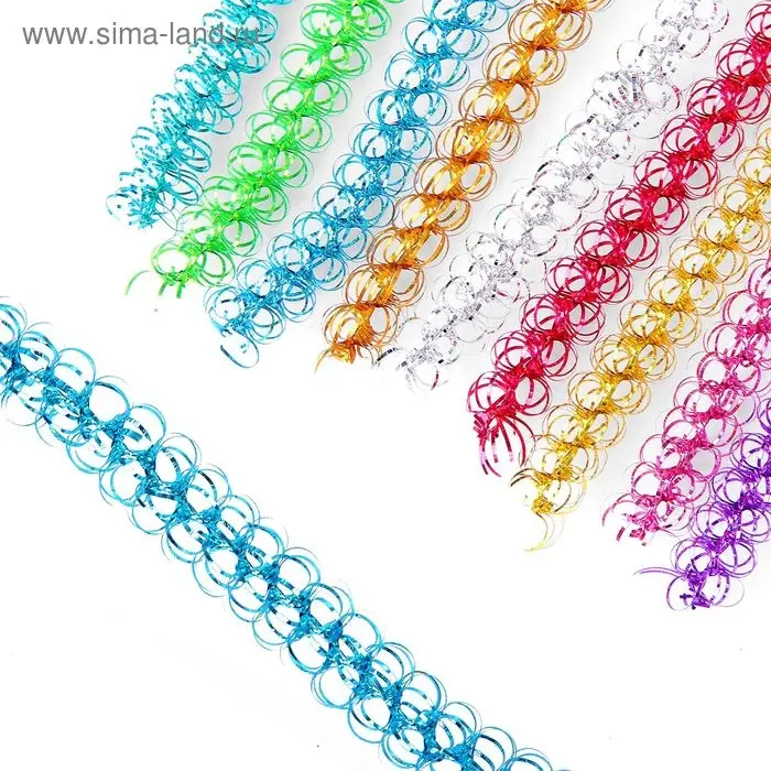 Мишура новогодняя «Бусинка» d-1,5 см, L-200 см, МИКС Мишура новогодняя «Бусинка» d-1,5 см, L-200 см, МИКС