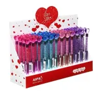 Ручка шариковая-прикол, &laquo;Блеск: Сердце&raquo;, МИКС