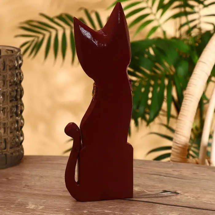 Сувенир "Кошка" албезия 30 см