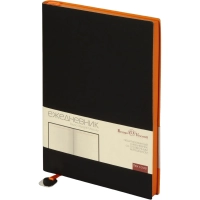 Ежедневник недатированный А5 Mercury черный 272 стр. 3-435/06