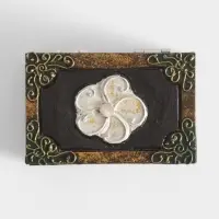 Шкатулка &laquo;Цветок&raquo;, 12&times;8&times;5 см, МДФ