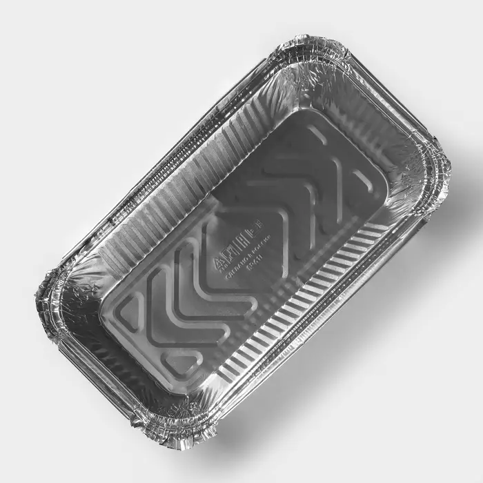 Форма для выпечки и запекания Доляна, 620 мл, 19.8×10.3×5.5 см, фольга, серебристая Форма для выпечки и запекания Доляна, 620 мл, 19.8×10.3×5.5 см, фольга, серебристая