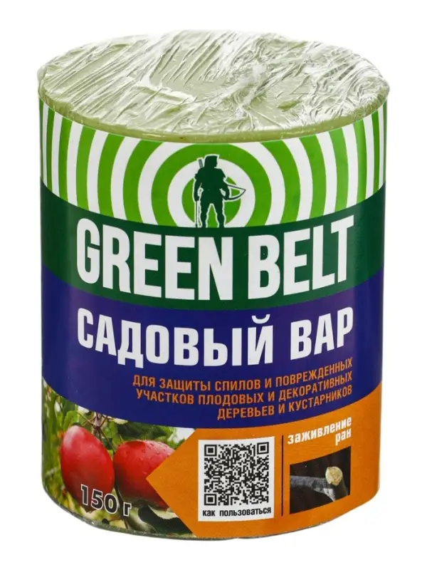 Средство для заживления повреждений деревьев Вар садовый 150 г