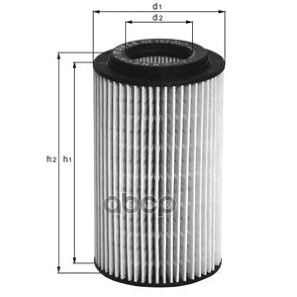 Фильтр масляный Mahle/Knecht арт. OX153D3