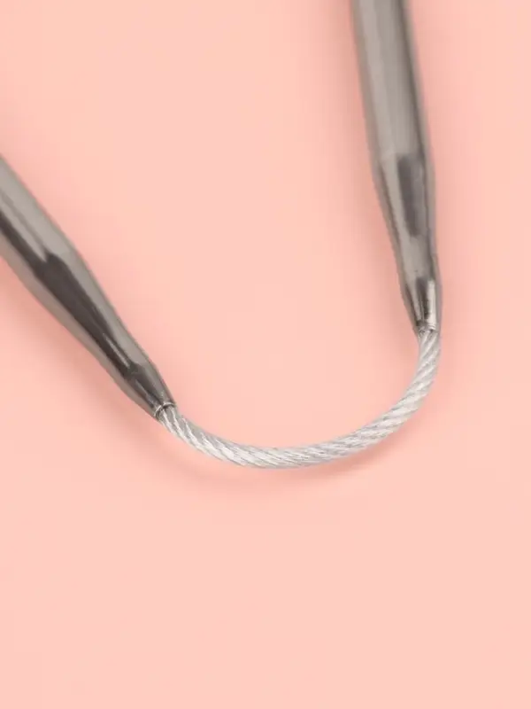 Спицы для вязания, чулочные, гибкие, d=5 мм, 21 см, 3 шт.