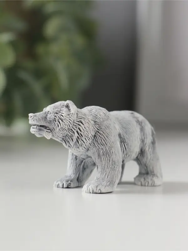 Сувенир "Медведь бурый" 3 (2 вида), 3,7см