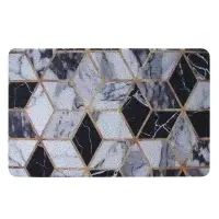 Коврик придверный тм VETTA Print, ПВХ, 44х74 см, 3 дизайна, резиновая подложка