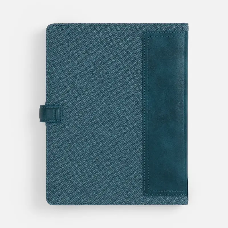 Ежедневник-органайзер Twill, недатированный, синий
