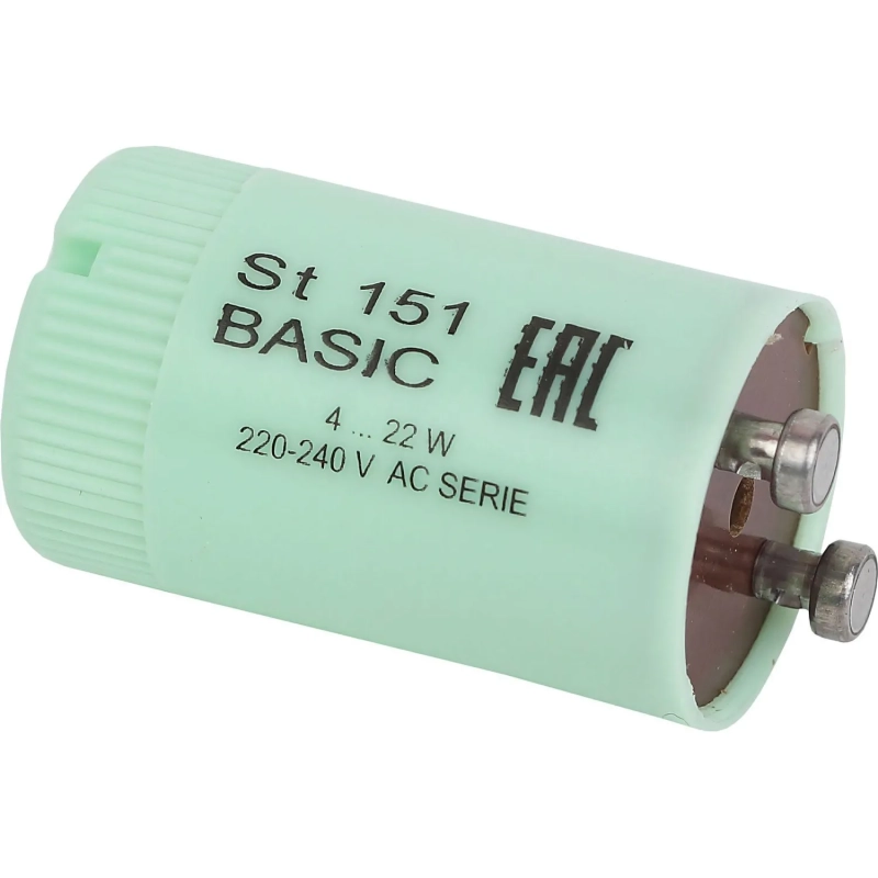 Стартер для люминесц. ламп Osram ST 151 4-22W 230V 25 шт./уп.
