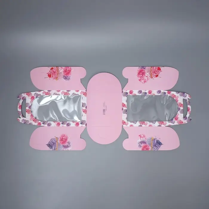 Коробка под маленький торт, кондитерская упаковка, «Паттерн», 15 х 15 х 18 см Коробка под маленький торт, кондитерская упаковка, «Паттерн», 15 х 15 х 18 см