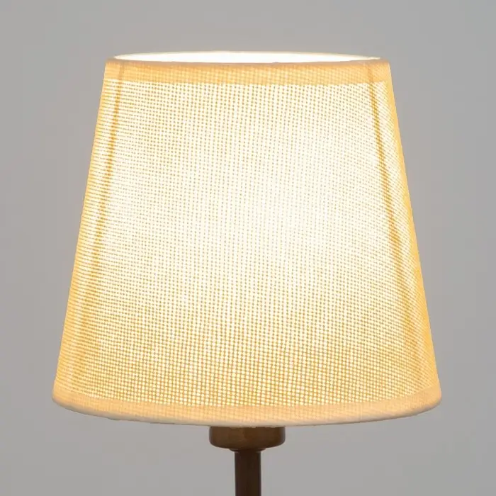 Абажур BayerLux, E14, песочный, 15&times;15&times;13 см