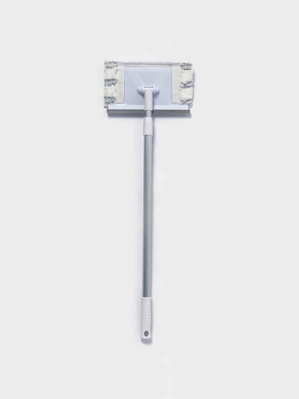 Щётка для окон Raccoon, телескопическая алюминиевая ручка 59(103) см, водосгон 20,5 см, насадка из микрофибры 20,5×12 см Щётка для окон Raccoon, телескопическая алюминиевая ручка 59(103) см, водосгон 20,5 см, насадка из микрофибры 20,5×12 см