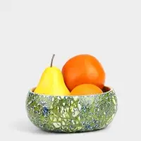 Ваза для фруктов, 15&times;15&times;6 см, бамбук