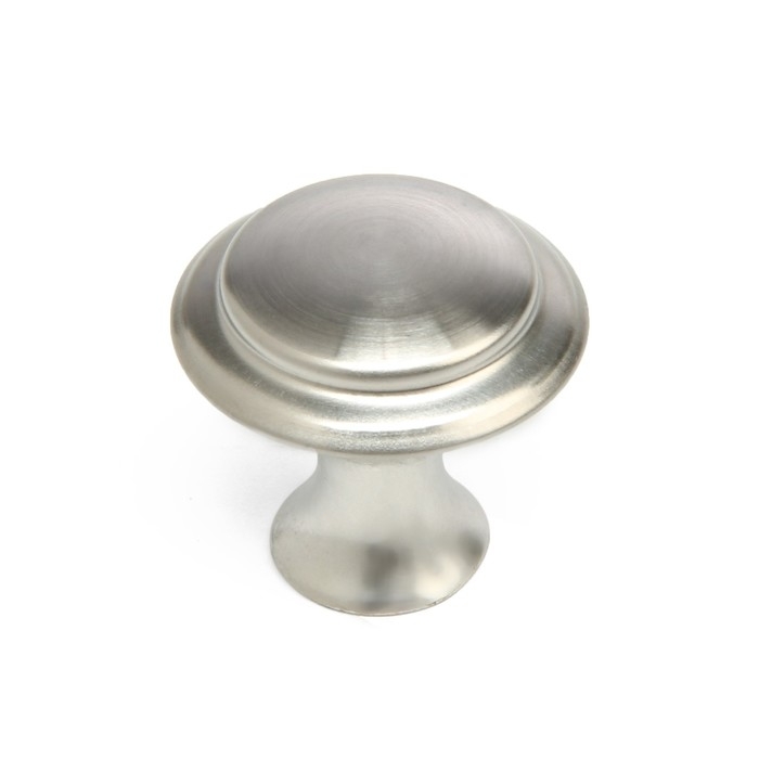 Ручка кнопка ТУНДРА, d=23 мм, цвет матовый никель, 8 шт TMP Ручка кнопка ТУНДРА, d=23 мм, цвет матовый никель, 8 шт TMP