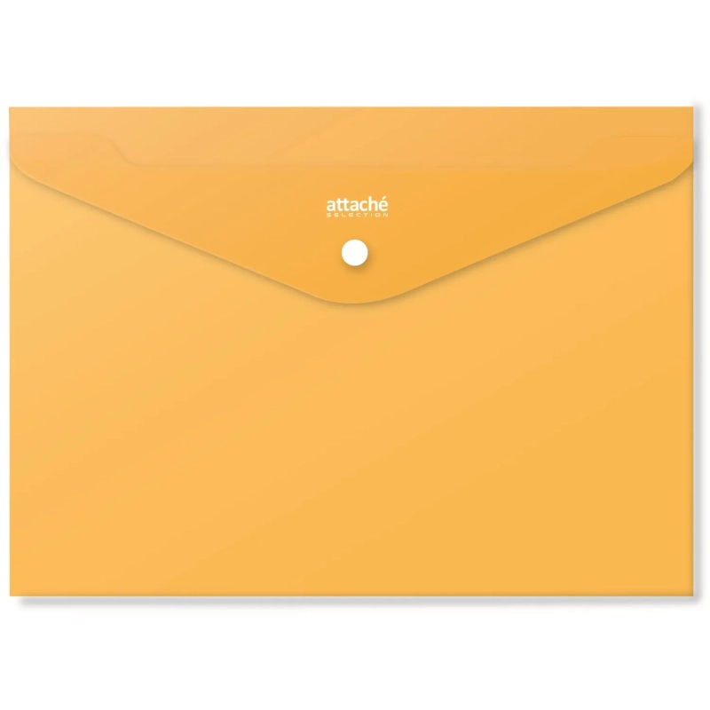 Папка-конверт на кнопке Attache Selection Crocus 6шт в уп.