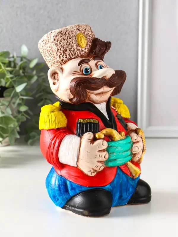 Копилка для денег «Генерал», гипс, 24×14.5×14.5 см Копилка для денег «Генерал», гипс, 24×14.5×14.5 см