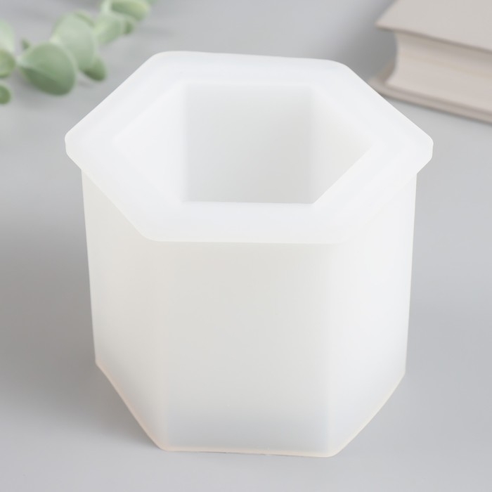 Молд силикон Молд силикон "Подсвечник шестигранник" 10,4х9х8,6 см