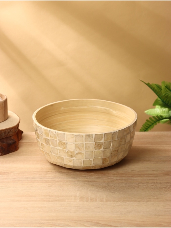 Чаша 24,5х24,5х12 см, бамбук Чаша 24,5х24,5х12 см, бамбук