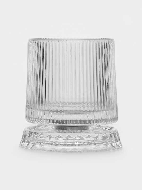 Стакан на вращающейся подставке Стакан на вращающейся подставке "Тор" грани 250 мл, 8,5х10 см