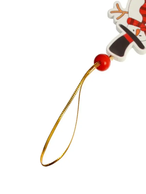 Елочная игрушка Лесная мастерская &laquo;Игрушка на ёлку&raquo;, золотая нить, МИКС, односторонняя