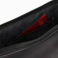 Сумка женская мессенджер на магните, 28&times;6&times;18 см, чёрный