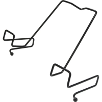 Подставка для книг ГЛОБУС металлическая (черная)