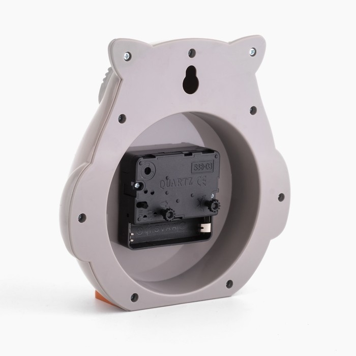 Часы - будильник детские Часы - будильник детские "Совушка", с подвесом, дискретный ход, d-9 см, 14.5 х 4 х 16 см, АА