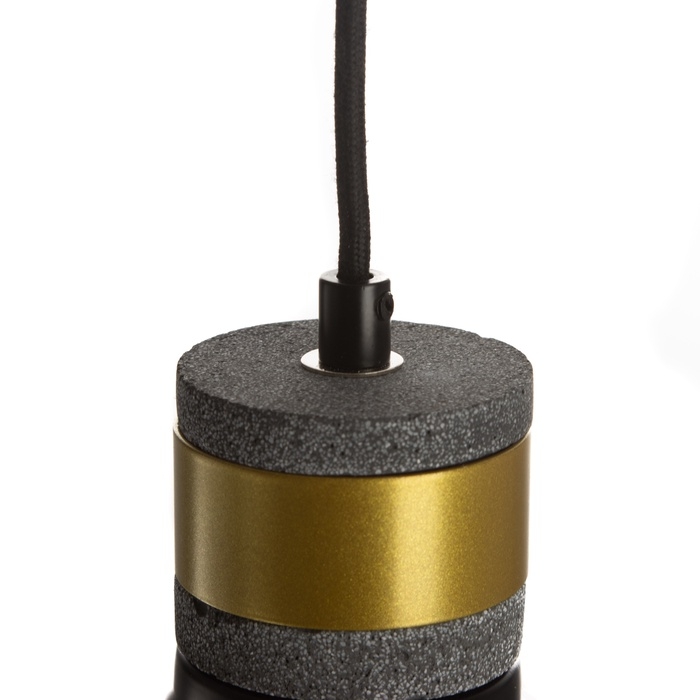 Светильник Светильник "Денвер" Е27 40Вт черно-золотой 15х15х24-174см