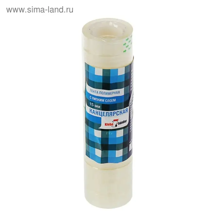 Клейкая лента канцелярская Klebebander 15 мм х 20 м, Klebebande, цена за 1 штучку Клейкая лента канцелярская Klebebander 15 мм х 20 м, Klebebande, цена за 1 штучку