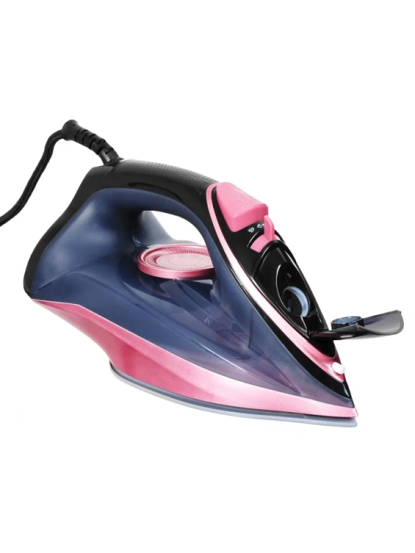 Утюг H-SI01623 2400Вт черный-розовый