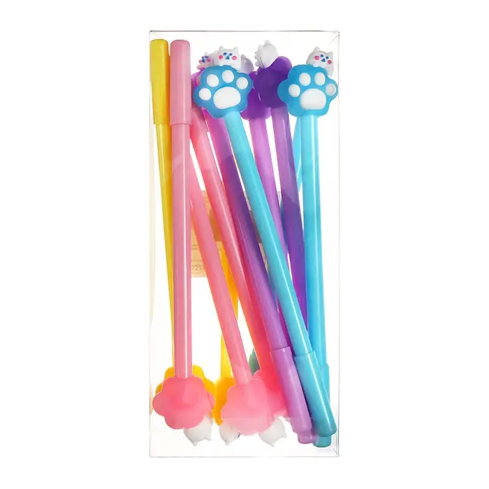 Ручка гелевая-прикол Ручка гелевая-прикол "Лапка" МИКС