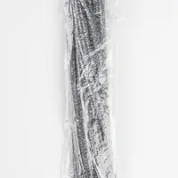 Синельная проволока &laquo;Блеск&raquo;, набор 50 шт., серебряная, 30 см