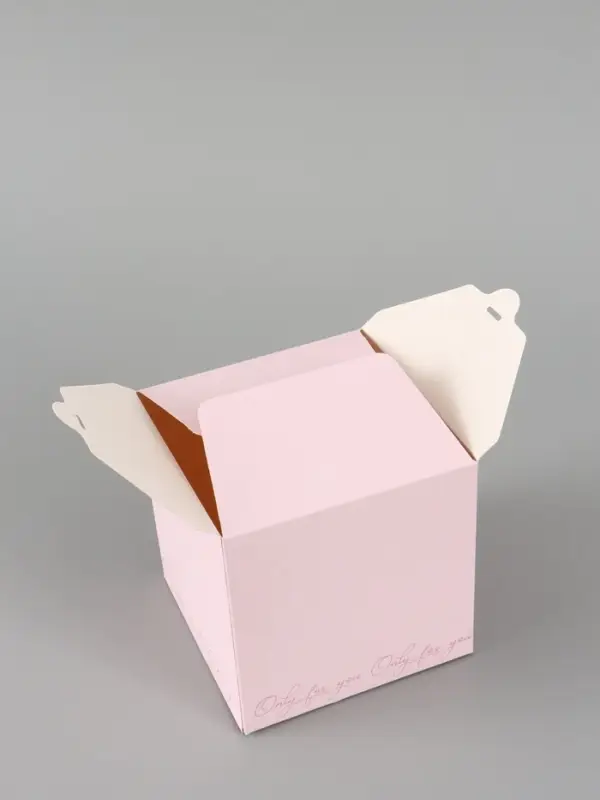 Коробка подарочная складная Only for you, 12&times;12&times;12 см